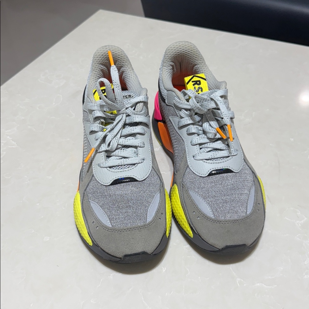 NWT Puma, Men’s RS-X, 384710 01, Highlighter. Size 10
